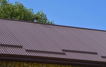 typical Exley Head corrugated roof uses